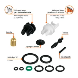  Empaques de repuesto para FUT-3, 5 y 7, Truper 11035 5.423729 Empaques de repuesto para FUT-3, 5 y 7, Truper 11035

Juego de em