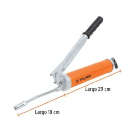  Engrasadora Reforzada 14oz 4500 lb/pulg2 y Refacciones, Extension Flexible y Rigida, GRAS-13 14859 Truper 34.745763 Engrasadora