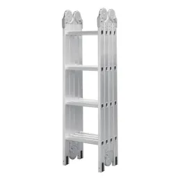  Escaleras Multiposicion 16 Peldaños T1 Max5.7m P13.8kg Aluminio, Truper 101906 411.864407 Escaleras Multiposicion 16 Peldaños T