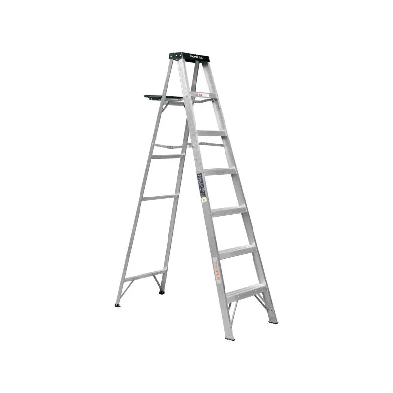 Escaleras Tijera 6 Peldaños con Bandeja T3 Max3.4m P6.4kg EAluminio, Truper 10437 214.40678 Escaleras Tijera 6 Peldaños con Ban Escaleras Tijera 6 Peldaños con Bandeja T3 Max3.4m P6.4kg EAluminio, Truper 10437 214.40678 Escaleras Tijera 6 Peldaños con Ban