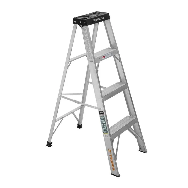 Escaleras de Tijera 3 Peldaños T3 Max2.4m P3.7kg EAluminio, Truper 16741 131.355932 Escaleras de Tijera 3 Peldaños T3 Max2.4m P Escaleras de Tijera 3 Peldaños T3 Max2.4m P3.7kg EAluminio, Truper 16741 131.355932 Escaleras de Tijera 3 Peldaños T3 Max2.4m P