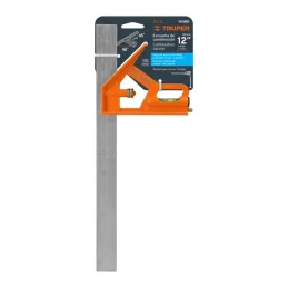  Escuadra de Combinacion 12", Acero Inoxidable, Para Angulos de 45 y 90 Grados, ECT-12 14380 Truper 22.881356 Escuadra de Combin