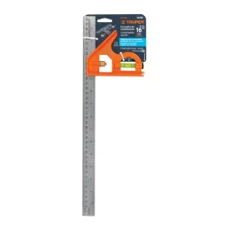  Escuadra de Combinacion 16", Acero Inoxidable, Para Angulos de 45 y 90 Grados, ECT-16 14381 Truper 25.423729 Escuadra de Combin
