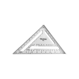  Escuadras para Muros de Yeso 12" x5mm AluminioLigero, Truper 15132 34.745763 Escuadras para Muros de Yeso 12" x5mm AluminioLige