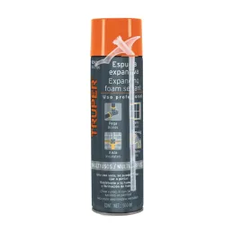  Espuma Expansiva Poliuretano 500ml Multiusos Ailan Sellan, Truper 10920 19.491525 Espuma Expansiva Poliuretano 500ml Multiusos 