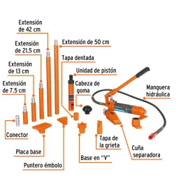  Expansor Hidraulico, 4 Toneladas, Uso Rudo, Para Reparacion de Carrocerias, PORPO-4 14963 Truper 527.118644 Expansor Hidraulico