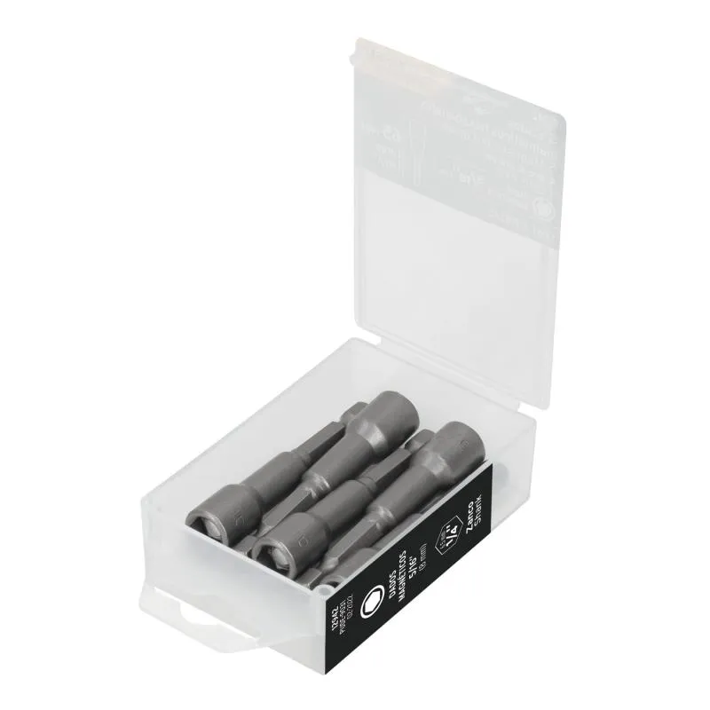  Extensiones Magnetica Punta 5/16" 5Pzas x L2" Z1/4, PUDE-9031 12942 Truper 6.101695 Extensiones Magnetica Punta 5/16" 5Pzas x L