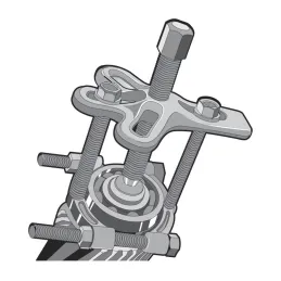  Extractor de Media Luna, Alcance min 25mm Max 62mm, Medida Ajustable, EX-B2 14516 Truper 39.830508 Extractor de Media Luna, Alc