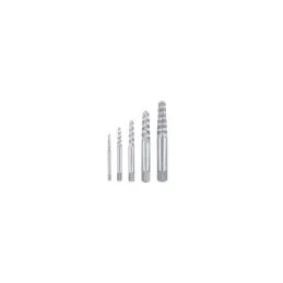  Extractor de Pernos Rotos, Juego de 5 Piezas, Medidas 1/8 al 7/16, acero al cromo, EXT-5 14512 Truper 10.254237 Extractor de Pe