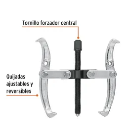 Extractor de Rodajes y Poleas 2 Patas, Apertura max 279mm Alcance max 280mm, EX-P2-10 14499 Truper 131.355932 Extractor de Roda