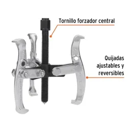  Extractor de Rodajes y Poleas 3 Patas, Apertura max 127mm Alcance max 100mm, EX-P4 14503 Truper 44.067797 Extractor de Rodajes 