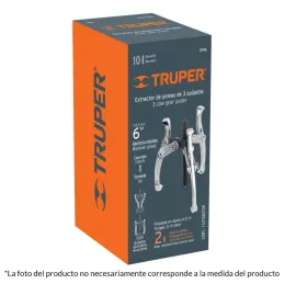  Extractor de Rodajes y Poleas 3 Patas, Apertura max 266mm Alcance max 260mm, EX-P8 14509 Truper 174.576271 Extractor de Rodajes