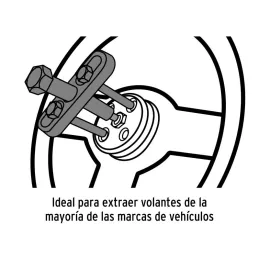  Extractor de Volantes, 10 Piezas, Apertura max 76mm Alcance max 32mm, EXT-10 14508 Truper 28.813559 Extractor de Volantes, 10 P