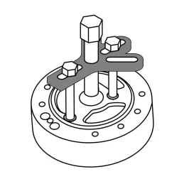  Extractor Pata de Gallo, 13 Piezas, Apertura max 95mm Alcance max 35mm, EXT-13 14510 Truper 28.813559 Extractor Pata de Gallo, 