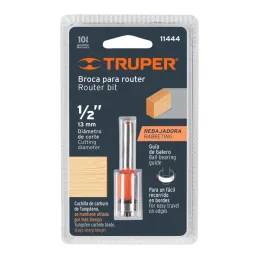  Fresas Corte Recto 1/2" x13mm cRodaje Truper 11444 13.559322 Fresas Corte Recto 1/2" x13mm cRodaje Truper 11444

Cuerpo de acer