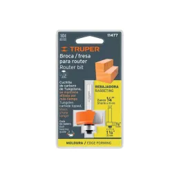  Fresas Rebajadora 1-1/4 x13mm cRodaje Truper 11477 21.186441 Fresas Rebajadora 1-1/4 x13mm cRodaje Truper 11477

Cuerpo de acer