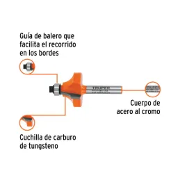  Fresas Redondeadoras 1-1/8" x16mm cRodaje, Truper 102725 19.491525 Fresas Redondeadoras 1-1/8" x16mm cRodaje, Truper 102725

Cu