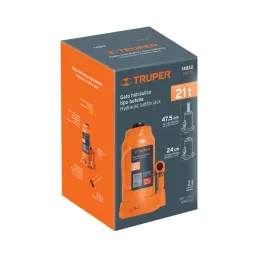  Gata de Botella 21 Toneladas Con Tornillo de Extension Altura47.5cm GAT-20 14822 Truper 178.813559 Gata de Botella 21 Toneladas