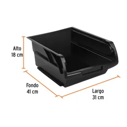  Gavetas Bandejas Apilables N5 41x31x18cm Polipropileno Truper 11201 17.79661 Gavetas Bandejas Apilables N5 41x31x18cm Polipropi
