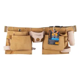  Portaherramientas 13 Compartimientos Carnaza con Cinturon, Truper 11537 51.694915 Portaherramientas 13 Compartimientos Carnaza 