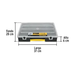  Organizador reforzado de Plastico 18 Compartimientos 37x28x6cm Pretul 20679 13.559322 Organizador reforzado de Plastico 18 Comp