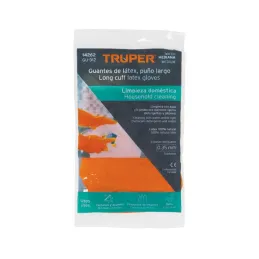  Guantes de Latex Talla M Afelpado para limpieza Truper 14262 4.067797 Guantes de Latex Talla M Afelpado para limpieza Truper 14