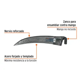  Guadaña tipo española de 26" sin mango Truper 14901 125.423729 Guadaña tipo española de 26" sin mango Truper 14901

Forjada en 