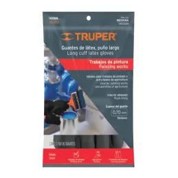  Guantes de Latex Talla M FlocadoAlgodón para Pintor Truper 14266 6.355932 Guantes de Latex Talla M FlocadoAlgodón para Pintor T