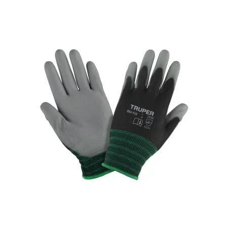  Guantes de Nylon Talla M recubierto de poliuretano puño tejido uso varios, GUX-MEC-M 13291 Truper 4.830508 Guantes de Nylon Tal