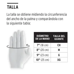  Guantes para Jardinero Talla M cubierto de latex puño tejido, GU-JAR-M 15266 Truper 6.525424 Guantes para Jardinero Talla M cub