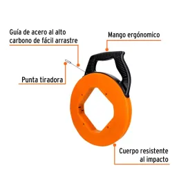  Guia pasa Cable 30 Metros, Guia acero SK5, Para jalar cable electricos y de Telecomunicaciones, GUIA-30 17752 Truper 70.338983 