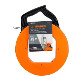  Guia pasa Cable 30 Metros, Guia acero SK5, Para jalar cable electricos y de Telecomunicaciones, GUIA-30 17752 Truper 70.338983 