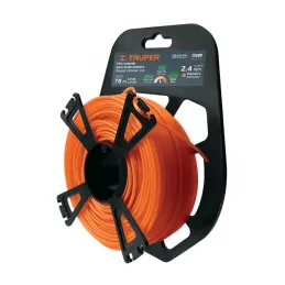 Hilo Redondo para desbrozadora 2.4mm x78M Blister, HLB-95 17609 Truper