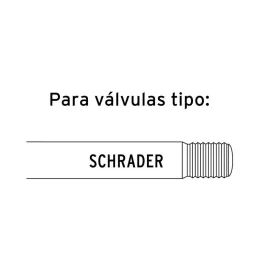 Inflador doble Cabeza Metalico, para llantas de Camion, 1/4 NPT, VAL-INF-1/4 19089 Truper - Truper 3