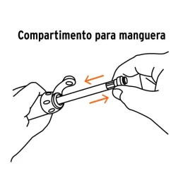 Infladores Mini para Bicicleta 75 PSI abatible Aluminio, Truper 11997 - Truper 2