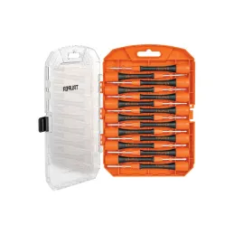 Juego con 15 Desarmadores Joyero, MPlastico Ergonomico, uso electronica y Presicion, Truper 14205 - Truper 1