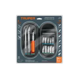 Juego de 10 Cuchillas Hobby con estuche, Truper 17512 - Truper 4