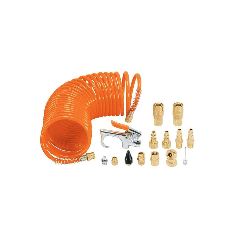 Juego de 15 accesorios neumaticos, para Limpiar, Inflar y Calibrar, 1/4 NPT, Conexion Rapida, JAN-15 19094 Truper - Truper 1 Juego de 15 accesorios neumaticos, para Limpiar, Inflar y Calibrar, 1/4 NPT, Conexion Rapida, JAN-15 19094 Truper - Truper 1