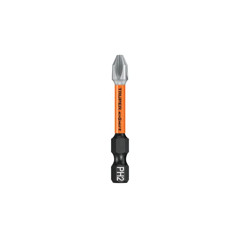 Juego de 5 puntas de impacto Phillips N° 2 x2” PH2, Truper 100820 - Truper 1 Juego de 5 puntas de impacto Phillips N° 2 x2” PH2, Truper 100820 - Truper 1