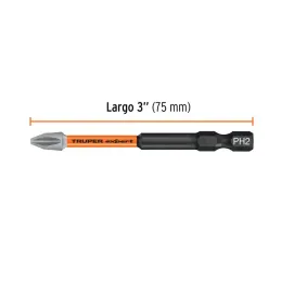 Juego de 5 puntas de impacto Phillips N 2 x3 PH2, Truper 100821 - Truper 3