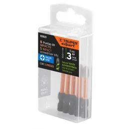 Juego de 5 puntas de impacto Phillips N 2 x3 PH2, Truper 100821 - Truper 6