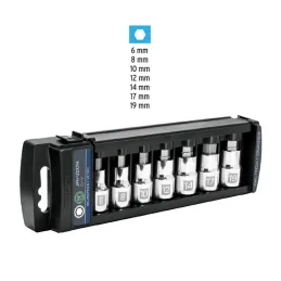 Juego de Dados cuadro 7Piezas Punta hexagonal Milimetrico Truper 102238 - Truper 4