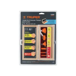 Juego de Fresas 6 Piezas Truper 11359 - Truper 3