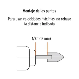 Juego de Piedras 5 Puntas montadas Alto Rendimiento, Zanco 1/4" Grano 60, Oxido de Aluminio, JPM-5X 12444 Truper - Truper 3