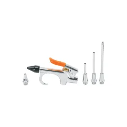 Juego de Pistola Solpleteadora con 5 Boquillas, Diseño Compacto, 1/4 NPT, JAN-5 19077 Truper - Truper 1