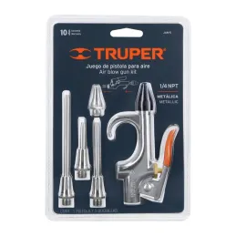 Juego de Pistola Solpleteadora con 5 Boquillas, Diseño Compacto, 1/4 NPT, JAN-5 19077 Truper - Truper 3