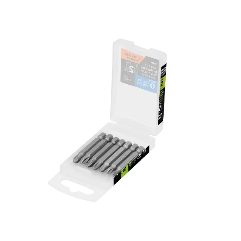 Juego de puntas Phillips combinadas PH0-PH3 x50mm 7 piezas, Truper 100504 - Truper 1 Juego de puntas Phillips combinadas PH0-PH3 x50mm 7 piezas, Truper 100504 - Truper 1