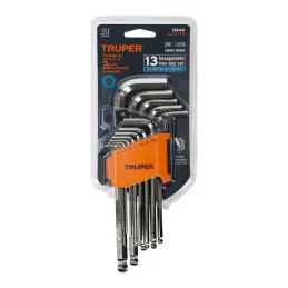 Juegos de 13 Llaves Allen MM Largas Punta de Bola Truper 13646 - Truper 5