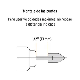 Juegos de 4 piedras montadas Z1/4" para AceroInoxidable Truper 102631 - Truper 3