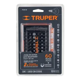 Juegos de 61 puntas mixtas, L1", Truper 10758 - Truper 3
